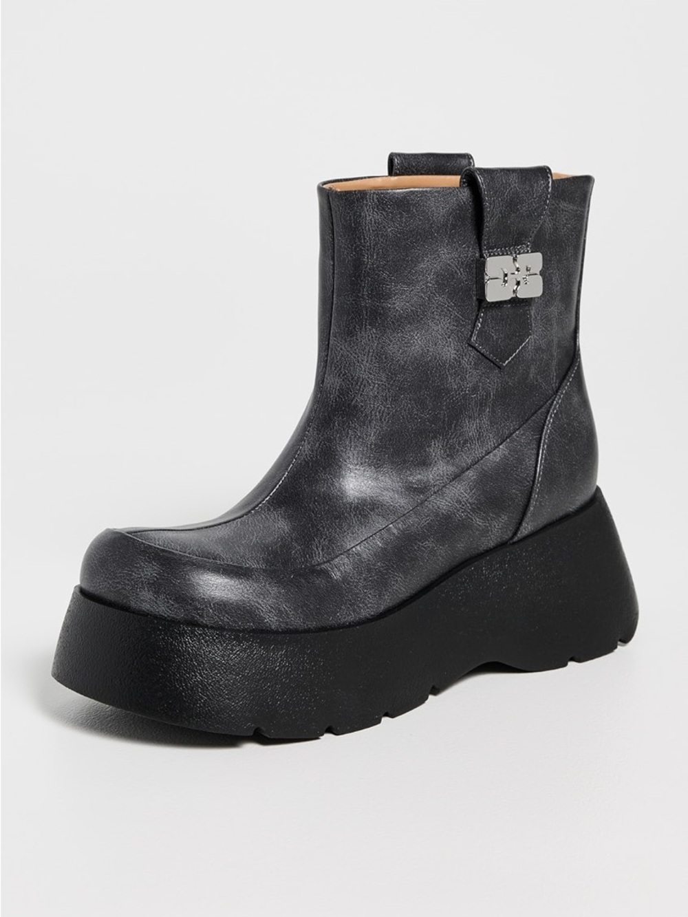 $745 NWOT Ganni Kat Low Boots Vintage size 38 / US 8